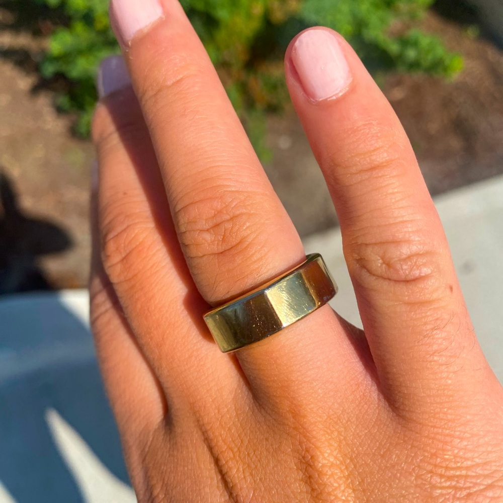 OURA 3rd gen gold size 8 Heritage (Originally $449)